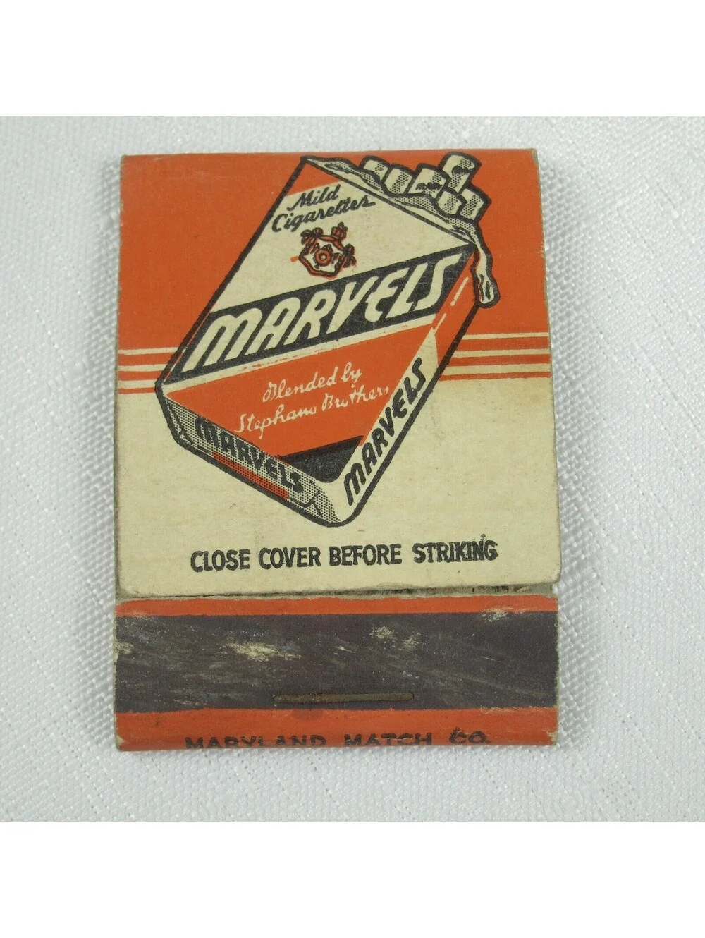 N/A vintage matchbook